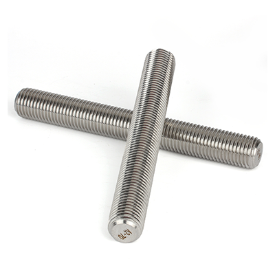 304不銹鋼A2-70雙倒角牙棒B級(jí)DIN976B-1